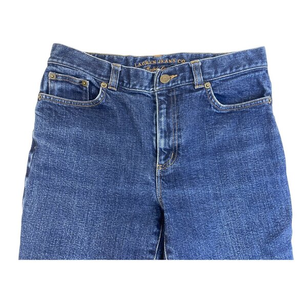 Lauren Jeans Co. Womens Classic Fit Straight Leg Denim Jeans Size 4 - Picture 3 of 9